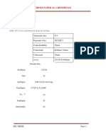 Design of Footing Calculation