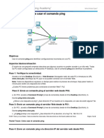 9.2.3.3 Packet Tracer - Using The Ping Command