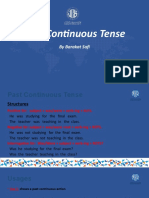 Past Continuous Tense