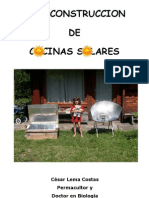 Autoconstruccion de Cocinas Solares