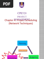 Cpe 520 - Chapter 4 - Project Scheduling