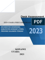 Desk Assessment IUP PT. ERLANA TRISTO MINING