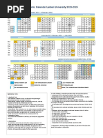 Academic Calendar Leiden University 2023 2024