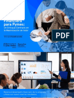 Brochure Gestion Financiera para Pymes