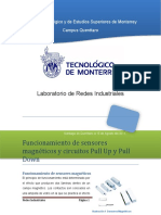 Funcionamiento de Sensores Magnéticos y Circuitos Pull Up y Pull Down