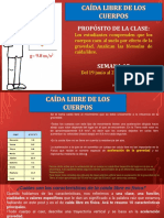 Semana 15 - Caida Libre