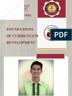 Foundations of Curriculum Development