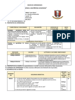 Comunicación - Leemos y Escribimos Oraciones