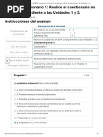 Examen - (AAB01) Cuestionario 1 - Realice El Cuestionario en EVA Correspondiente A Las Unidades 1 y 2