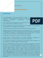 1 - Cours Intégral - Introduction Générale À La Communication