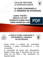 Trabalho de Eclesiologia