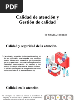 Calidad de Atenciã N y GestiÃ N de Calidad