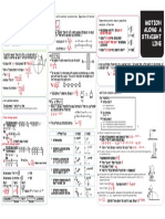 Motion Along A Straight Line: Motion With Constant Acceleration: Equations of Motion