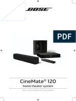 Cinemate 120 PDF Ownersguide MULTI