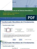 Slides 08 - Representação em Pu e Componentes Simétricas