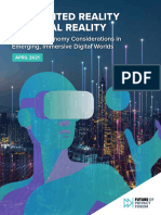 AUGMENTED REALITY + VIRTUAL REALITY April 2021