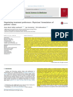 5-Negotiating Treatment Preferences Physicians' Formulations of