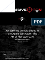 Unearthing Vulnerabilities in The Apple Ecosystem The Art of KidFuzzerV2.0 Offensivecon 2023