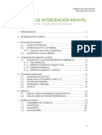 Apuntes Tecnicas de Intervencion Infantil Parte I y II