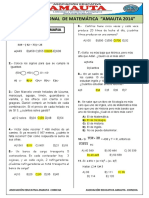 Examen 3° Primaria - Con Claves