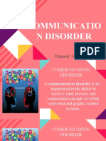 Communication Disorders