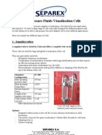 High Pressure Fluids Visualization Cells