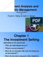 Investment Analysis and Portfolio Management: Frank K. Reilly & Keith C. Brown