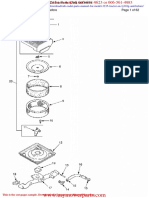 Cub Cadet Parts Manual For Model 3235 Tractor SN 1j310g and Before