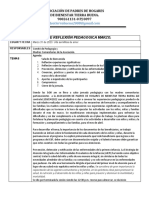 Acta de Reflexión Pedagogica Marzo.