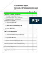 D.1 Self Assessment Guide