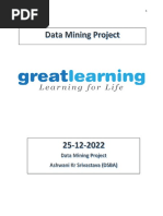 Data Mining Project Ashwani 3 PDF