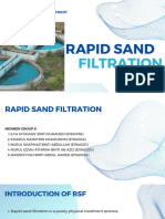 Rapid Sand Filtration