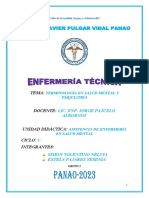 Terminología en Salud Mental y Psiquiatría