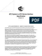 AFC System To AFC Device Interface Specification v1.3