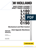 New Holland Skid Steer Loader c185 Cab Updtd en Service Manual