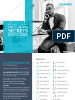 21 Cold Calling Secrets