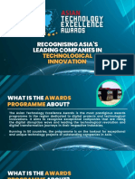 Asian Technology Excellence Awards - Deck