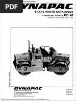 Dynapac Cc41 Vibrating Roller Spare Parts Catalogue