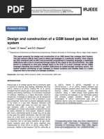 Design and Construction of A GSM Based G