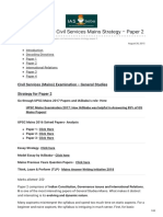 IASbaba UPSC Civil Services Mains Strategy Paper 2