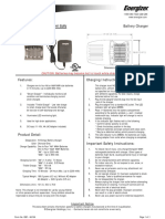 Energizer CH15MNCP4 Datasheet