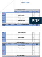 Plano de Estudo - 12 A 23 de Junho