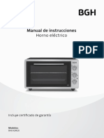 Manual Horno Elec BHE42M20