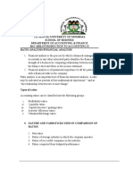 Ratio Analysis and Cash Flow Statements