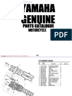 Yamaha Fzr400swc 89 Parts Catalogue