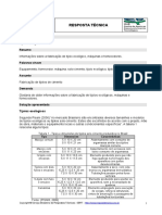 Fabricação de Tijolos Ecológicos