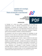 Aspectos Conceptuales de La Sexología y Los Patrón de Desarrollo Sexual Funcional. Dra. Iraima v. Martínez M.