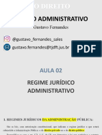 Aula 02 - Regime Jurídico Administrativo