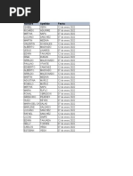 Ejemplo Base para Correspondencia