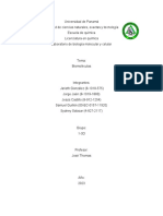 Informe de Laboratorio 3 - Biomoléculas